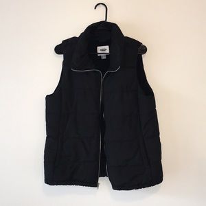 Women’s Old Navy black winter vest